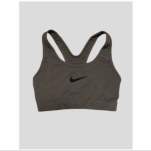 NIKE | OLIVE MARLED CLASSIC SWOOSH SPORTS BRA